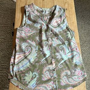 American Eagle Paisley top m